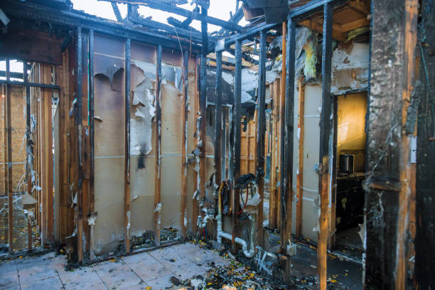 Professional Soot Cleanup technician working in Silver Bay, MN